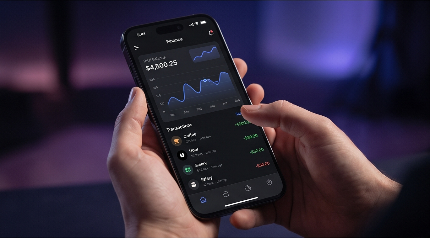 App de Finanzas Móvil
